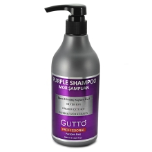 Sarı ve işlem görmüş röfleli saçlar için şampuan